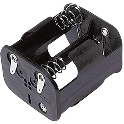 Image de Support de pile 4x LR14 (C) MPD BH22CL raccordement à souder (L x l H) 61 54 40 mm 1 pc(s)