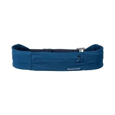 Image de Nathan Zipster Fit Running Belt. Adjustable, Bounce Free Waist Pack. Pockets with Zippers. Runners Fanny Fits All iPhones, Android, Samsung etc. One Size All. for Men and Women