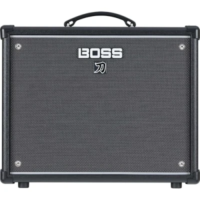 Image de Ampli Guitare Katana 50 EX Gen 3 BOSS Combo de Watts Compact amélioré pour Les Concerts Haut Parleur spécial 12 Pouces (30 cm) Line Out &amp; Stereo Expand