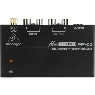 Image de Best Price Square Ultra Compact Phono PREAMP PP400 by BEHRINGER