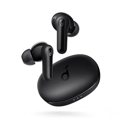 Image de Soundcore by Anker P2 Mini Ecouteurs Bluetooth sans Fil, in Ear avec Conducteurs 10mm, Basse Intense, EQ, 5.2, 32H de Lecture, Étanche IPX5, Charge Rapide USB C, Compact et Léger