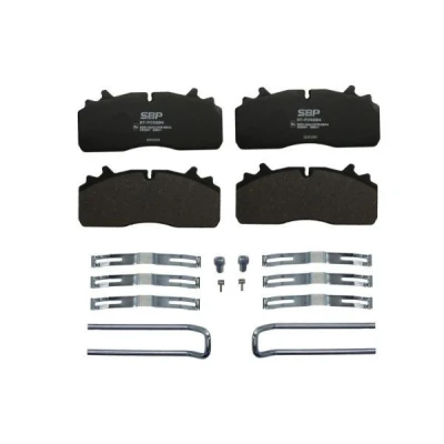 Image de SBP 07 P29284 Jeu de plaquettes frein Essieu avant, arrière préparé pour indicateur d&#039;usure RENAULT TRUCKS: D Serie