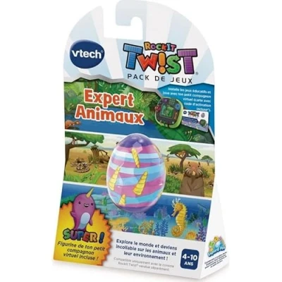 Image de VTech RockIt TWIST jeu Expert Animaux, console éducative Version FR