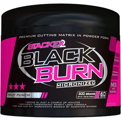 Image de Black Burn Micronized Fruit Punch (300 g)