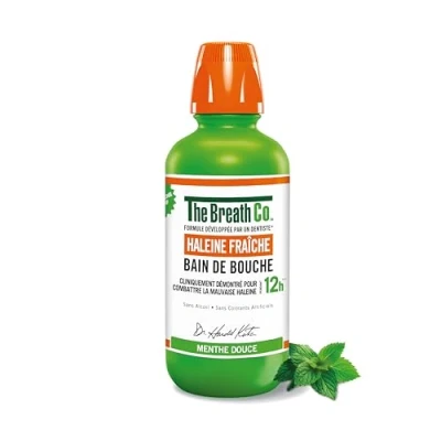 Image de The Breath Co Bain de Bouche Menthe Douce 500ml
