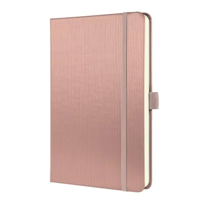 Image de SIGEL CO400 Conceptum Carnet de notes, à carreaux, environ A5, rose, couverture rigide, 194 pages