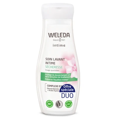 Image de Weleda Duo Soin Lavant Intime Sécheresse 2X200 ml