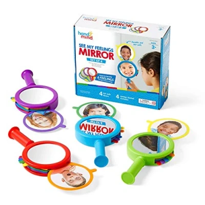 Image de Learning Resources Miroir des sentiments , jeu de 4