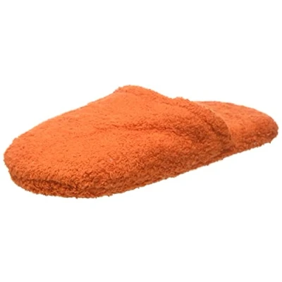 Image de Excelsa Bagno Caldo Chaussons de Bain pour Femme, éponge, Orange, 27,5 x 11 3 cm
