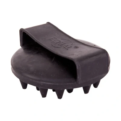 Image de Premiere Brosse pour Massage Et Brossage Caoutchouc Rond Épais Noir One Size