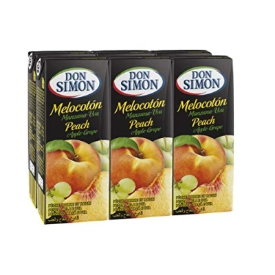 Image de Zumo De Melocotón Y Uva Don Simon 6x200ml