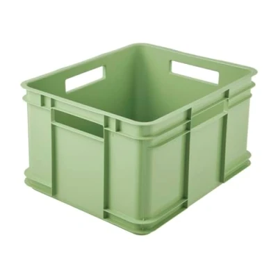 Image de keeeper Boîte de rangement EURO BOX, collection Bruno ECO, taille XL, 43 x 35 24 cm, vert éco
