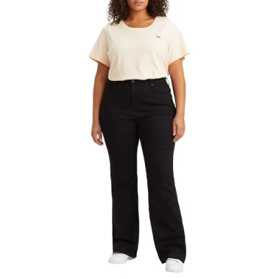 Image de Levi&#039;s Plus 725 Bootcut Jean bootcut, Femme, Taille: 56x30, Black sheep