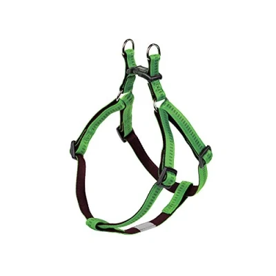 Image de Nobby Soft Grip Harnais pour Chien Vert Clair/Brun 40 56 cm/15 mm