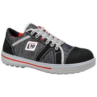 Image de Elten 72201 41 Sensation Up Low Chaussures de sécurité ESD S3 Gris (Grau 3)
