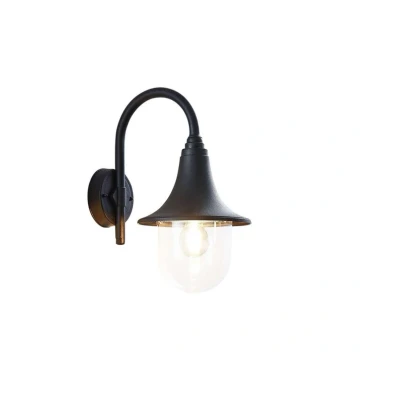 Image de Lindby Applique Exterieur Nalevi à intensité variable (Moderne) en Noir (1 lampe,à E27), Murale Exterieur, Luminaire Lampe Jardin, Eclairage