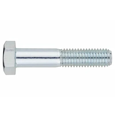 Image de INDEX Vis métrique 8.8 Tête hexagonale partiellement filetée Zinguée M6 x 45 Boite de 250 Vis, pointes, boulons