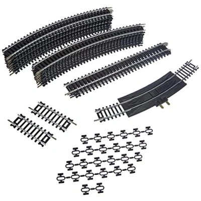 Image de Coffret de rails MEHANO Modèle n4 52 pièces Monde miniature ferroviaire Garçon A partir 8 ans