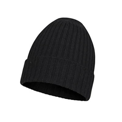 Image de Buff Mixte Norval F Bonnet laine m rinos midweight, Noir, Taille Unique