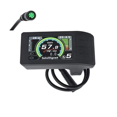 Image de Forbestcy Unité de contrôle remplacement pour écran LCD Ebike 500C P850C 860C 750C ble DPC18 5 broches femelle kit moteur Bafang BBS01 BBS02 BBSHD (protocole UART)