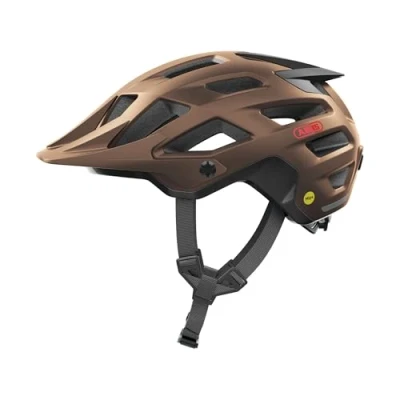 Image de ABUS MTB Helm Moventor 2.0 MIPS Casque de vélo avec protection contre les chocs pour l&#039;utilisation tout terrain All Mountain, unisexe Cuivre Mat, S
