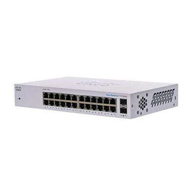 Image de Commutateur non administrable Cisco Business CBS110 24T D 24 ports GE Port partagé SFP 2x1G Garantie limitée à vie