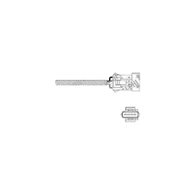 Image de DELPHI ES20258 12B1 Sonde lambda planaire, chauffé PEUGEOT: 207 3/5 portes, 206 308 II CITROËN: Xsara Coupe, C3