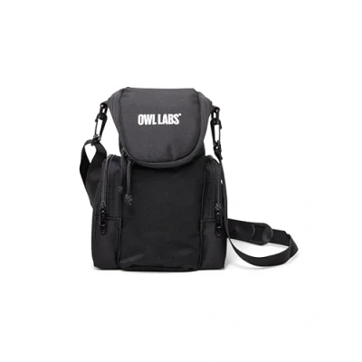 Image de Sacoche de Transport Souple Owl Labs pour Meeting Convient à Tous Les appareils et câbles (USB Alimentation), Un Expansion Mic Bloc d&#039;alimentation (Meeting Non Inclus)