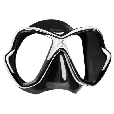 Image de MARES Masque de plongée Unisexe X Vision Taille Unique Blanc/Noir