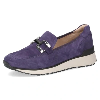 Image de CAPRICE Pantoufles pour Femme 9 24700 43 Semelle de Mocassin, Daim Violet, 39 EU