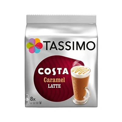 Image de Tassimo COSTA CARAMEL LATTE x (24 SERVINGS) by