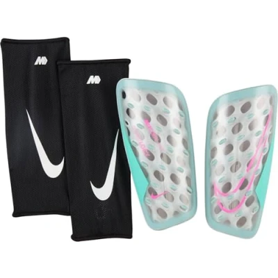Image de Nike Performance Mercurial Flylite Superlock Unisex Protègetibias, Taille: Small, Ocean cube/aurora green/pink blast