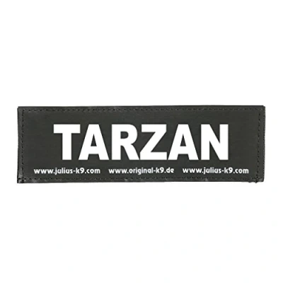 Image de 162LR K 08156 Paire de Patchs interchangeables pour Harnais Powerharness, Taille S, réfléchissant, Phosphorescent, Tarzan