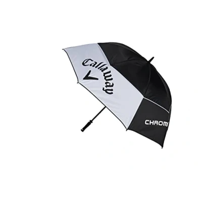 Image de Callaway Um CG Hard Goods Auvent 68 DBL 23 Parapluie Unisexe, Noir, Taille Unique