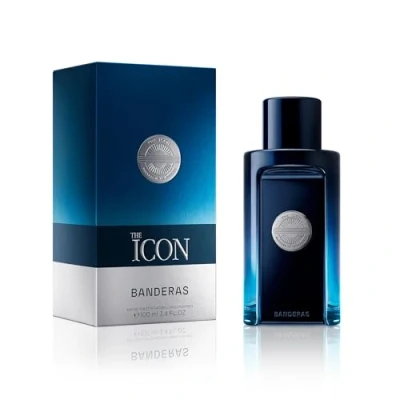 Image de Antonio Banderas Perfumes The Icon, Eau de Toilette for Men Long Lasting Masculine, Elegant, With Personality Fragance Amber Woody Notes Ideal Special Events 100 ml