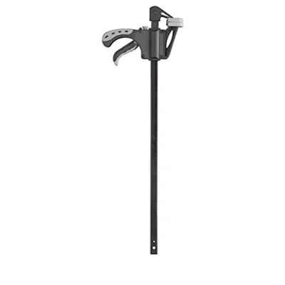 Image de kwb Serre joint à une main déverrouillage rapide, largeur de serrage 450 mm, profondeur 85 pour maintenir, serrer et encoller