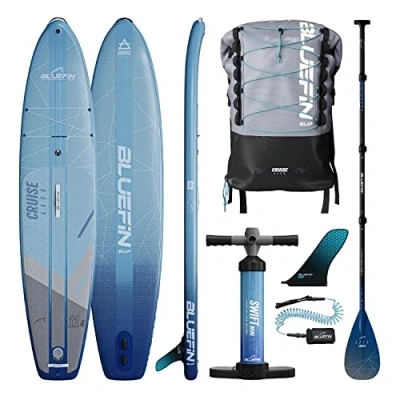 Image de Planche de Paddle Bluefin Cruise Lite Sup, Planches pour Adultes, Stand Up Board, Sup Paddleboarding, 11Ft4 Paddleboard léger, Compact