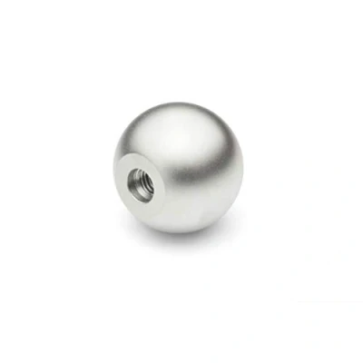 Image de Ganter Normelemente, Boutons sphériques en acier inoxydable, DIN 319 NI 40 M10 C, diamètre : mm, filetage