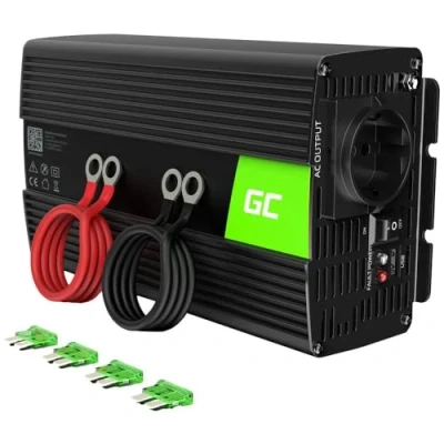 Image de Green Cell 1000W/2000W Modifiée Sinus Convertisseur de Tension DC 12V AC 230V Power Inverter sinusoïdale, Onduleur Transformateur
