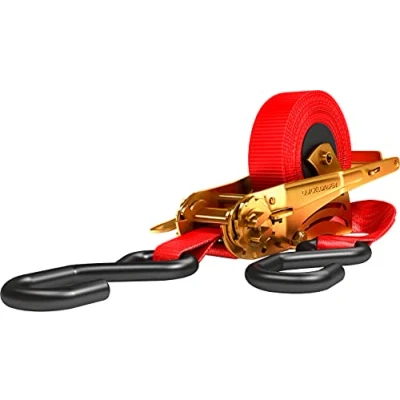 Image de Quickloader Kerbl Sangle d&#039;arrimage Automatique, 37183, 400/800 kg, Rouge, doré, Noir