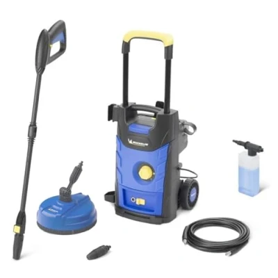 Image de Michelin Nettoyeur Haute Pression MPX16EP, à Eau Froide, pour Véhicules et Surfaces Extérieures, avec de Surfaces, max 125 bar, Puissance Absorbée 1600 W, Débit 420 l/h