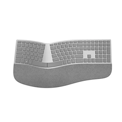 Image de MICROSOFT Clavier Ergonomique Surface Sans fil Bluetooth 4.0 Gris Alcantara Neuf