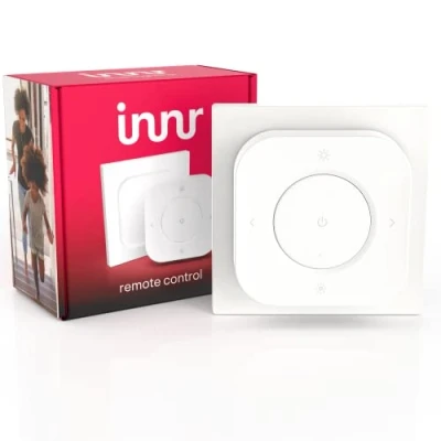 Image de innr Bouton Intelligent pour contrôle sans Fil des lumières LED intelligentes à intensité Variable (Zigbee et WiFi), télécommande 1 Key, RC 210