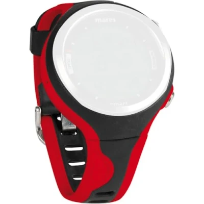 Image de Mares Bracelet de rechange Smart pour ordinateur plongée (noir/rouge)