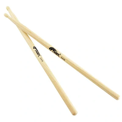 Image de Tiger TDA80 5A Baguettes avec Pointe en Nylon Hickory