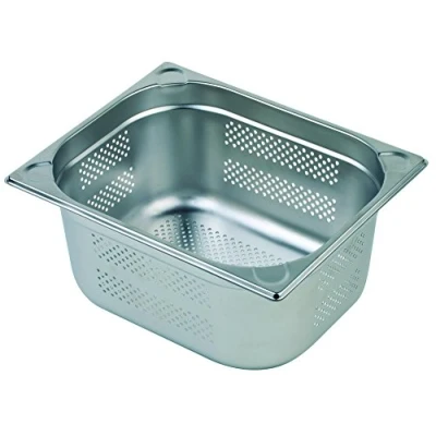 Image de APS 81908 Récipient GN 1/1, perforé, acier inoxydable Gastronorm, dimensions 325 x 530 mm/hauteur 100 mm