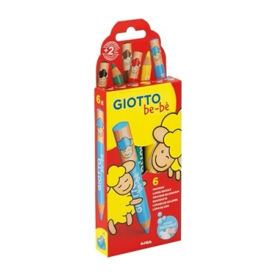 Image de Giotto Bebe&#039; Lot de 6 crayons
