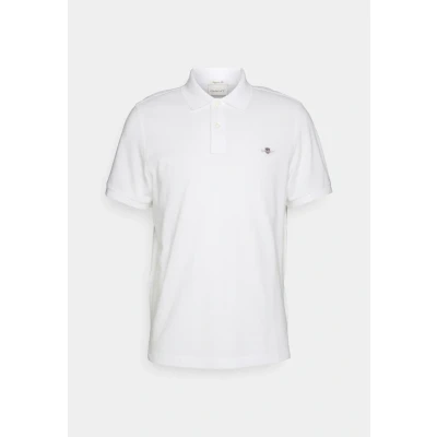 Image de GANT REG Shield SS Pique Polo, White, XXL Homme