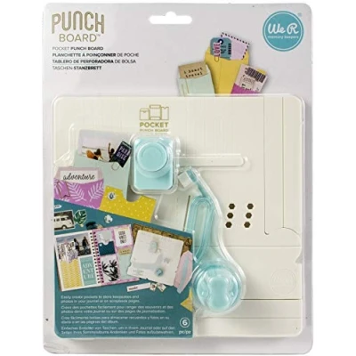 Image de We R Memory Keepers Pocket Punch Board, Multicolore