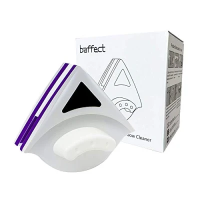 Image de Baffect® Accueil Double Side Window magnétique Cleaner Ultra résistant Aussi Bien du Verre latéral Outils d&#039;essuie Glace Nettoyage de Surface Brosse avec poignée Design Ergonomique (18 30mm)